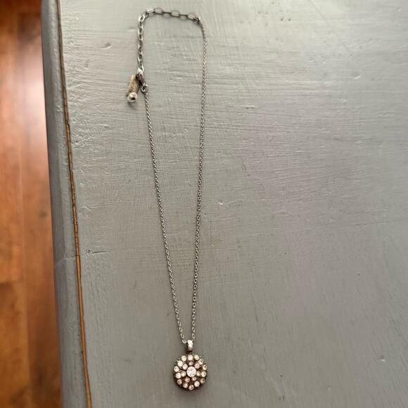 Mariana Crystal Guardian Angel Pendant Necklace - Picture 9 of 10